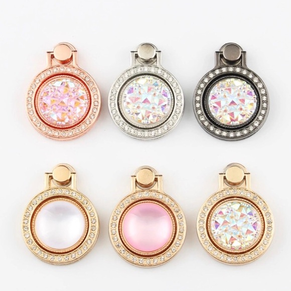 Swarovski Crystal Pop Socket Phone Stand Closet clear out - Picture 5 of 5